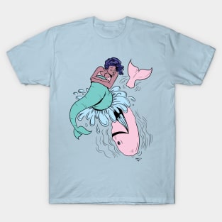 Whale and Mermaid T-Shirt